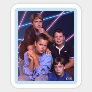 Stand By Me 80s Laser School Picture Sticker